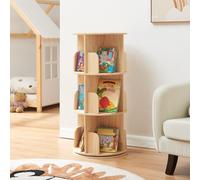 Bibliothèque pivotante pour enfants 'Chasek' 95 x 44 cm pin naturel