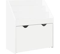 Bibliothèque pour enfants avec tiroir Blanc 60 x 29,5 x 69 cm