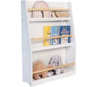 Bibliothèque pour enfants GINGER HOME - Organisateur en bois pour jouets et livres, Blanc