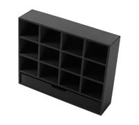 Bibliothèque pour maison de - Mini armoire de rangement en grille, s