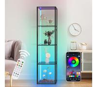 Bibliothèque RGB LED à 5 Niveaux, Via Application et télécommande