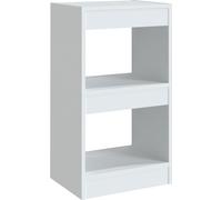 Bibliothèque/Séparateur de pièce Blanc 40x30x72 cm