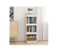 VidaXL Bibliothèque/Séparateur de pièce 40x35x103 cm - Blanc