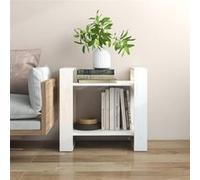 vidaXL Bibliothèque/Séparateur - Blanc Bois de pin 60x35x57 cm