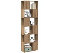 vidaXL Bibliothèque Séparateur de pièce chêne artisanal 60x24x186 cm
