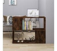 Bibliothèque Séparateur de pièce Chêne fumé 80x24x63 cm chêne G