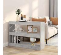 vidaXL Bibliothèque Séparateur de pièce Chêne artisanal 100x30x72 cm Bois d'ingénierie, finition mate