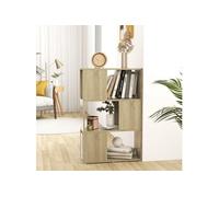vidaXL Bibliothèque/Séparateur de pièce Chêne Sonoma 60x24x94 cm