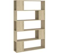 Bibliothèque/Séparateur de pièce Chêne sonoma Bois d'ingénierie