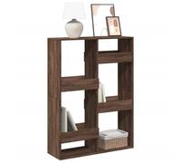 vidaXL Bibliothèque 7 étagères chêne marron bois d'ingénierie 100x33x155,5 cm