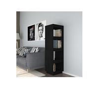 vidaXL Bibliothèque Noir 40x35x135 cm