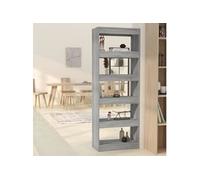 vidaXL Bibliothèque/Séparateur Sonoma gris