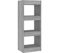 Bibliothèque/Séparateur de pièce Sonoma gris Bois d'ingénierie