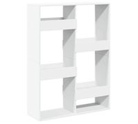 Bibliothèque SOLOMOON, CHIC Cloison de séparation - pour salon - blanc 100x33x135 cm, bois d'ingénierie BB85