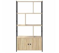 Bibliothèque SOLOMOON, CHIC Étagère Chêne sonoma 80x30x155.5 cm, Bois d'ingénierie BB325