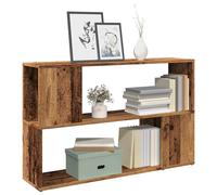 vidaXL Bibliothèque vieux bois 100x24x63 cm Bois d'ingénierie