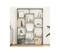 vidaXL Bibliothèque sonoma gris 102x29x143 cm