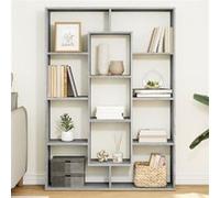 vidaXL Bibliothèque sonoma gris 102x29x143 cm