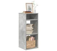 Bibliothèque sonoma gris 34x31x80 cm bois d'ingénierie vidaXL