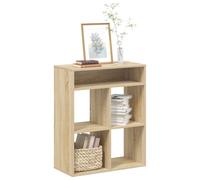 Bibliothèque sonoma gris 34x31x80 cm bois d'ingénierie vidaXL