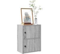 vidaXL Bibliothèque Sonoma Gris 40x24x52 cm Bois d'ingénierie
