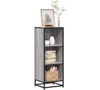 vidaXL Bibliothèque sonoma gris 40x35x107,5 cm bois d'ingénierie