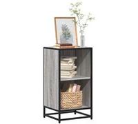Bibliothèque sonoma gris 40x35x76 cm bois d ingénierie Gris