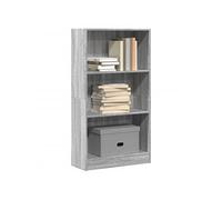vidaXL Bibliothèque Sonoma gris 60×24×109 cm Bois d'ingénierie