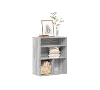 vidaXL Bibliothèque sonoma gris 60x30x71,5 cm bois d'ingénierie