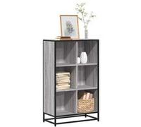 Bibliothèque sonoma gris 65,5x33x107,5 cm bois d ingénierie Gris G