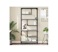 VidaXL Bibliothèque sonoma gris 81x36x176 cm bois d'ingénierie 836226 Gris G