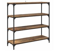 Bibliothèque style industriel - vidaXL - Bois ancien - 100x33x100 cm - 3 étagères - Grand espace de stockage