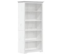 Bibliothèque Verticale - BODO blanc 82x40x173 cm bois pin massif 5 niveaux - Pour enfant/adulte - B688