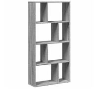 Bibliothèque - vidaXL - bibliothèque ouverte - bois d'ingénierie - sonoma gris - 60 x 20 x 120,5 cm - 8 compartiments{dvu21m}