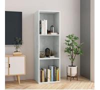 vidaXL Bibliothèque/TV Gris Béton