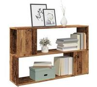 vidaXL Bibliothèque vieux bois 100x24x63 cm Bois d'ingénierie