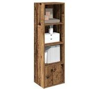 vidaXL Bibliothèque - Vieux bois