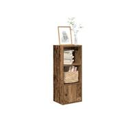 Bibliothèque chêne artisanal 31x24x77 cm bois d'ingénierie vidaXL