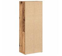 Bibliothèque vieux bois 40x24x102 cm bois d'ingénierie_2 ans garantie_46399