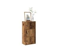 Bibliothèque blanc 40x24x77 cm bois d'ingénierie étagère à livres vidaXL