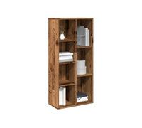 vidaXL Bibliothèque vieux bois 50x25x104 cm bibliothèque meuble à livres armoire de rangement étagère à livres étagère 855964