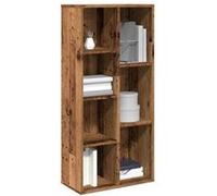 vidaXL Bibliothèque Vieux Bois 50x25x104 cm Marron G