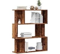 vidaXL Bibliothèque Vieux Bois 80x24x96 cm Bois d'ingénierie, bibliothèque, Armoire de Rangement, Support de Rangement, étagère, étagère à Livres