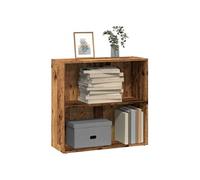 vidaXL Bibliothèque Vieux Bois 80x30x77 cm Bois d'ingénierie, étagère, étagère à Livres, Support de Livre, Armoire de Rangement, étagère de Rangement
