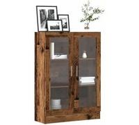 vidaXL Bibliothèque Vieux bois 82,5 x 30,5 x 115 cm – Bois d'ingénierie