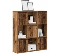 vidaXL Bibliothèque vieux bois 89x24x101,5 cm bois d'ingénierie