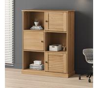 Bibliothèque VIGO blanc 90x35x114,5 cm bois massif de pin étagère vidaXL
