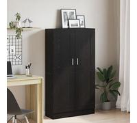 Bibliothèques vidaXL 2 pcs Chêne Noir 165x30,5x150 cm Bois d'ingénierie