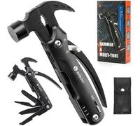 BIBURY Cadeau Homme, 12 en 1 Outil Multifonction, Cadeau Fete des Peres, Camping Gadget Insolite Utile, Cadeau Anniversaire Papa, Cadeau Papa, Idee Cadeau Papa Original, Cadeau Saint Valentin