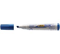 BIC Velleda 1751 Marqueur effaçable tableau blanc pointe biseautée 3,7 - 5,5 mm bleu